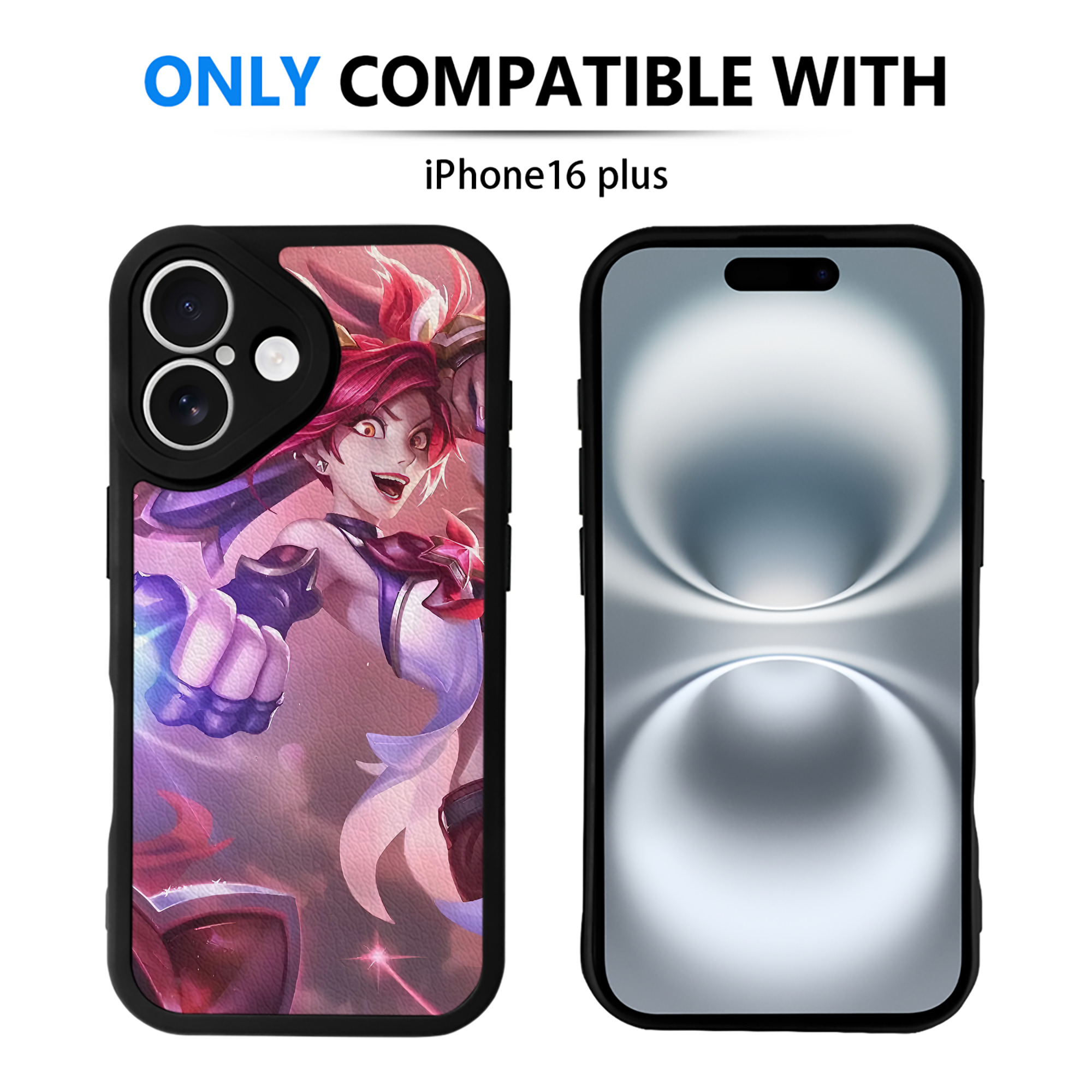 リーグ・オブ・レジェンド League of Legends LOL 【iPhone 16シリーズ対応】シリコンスマホケース（レザー調） 材質：シリコン